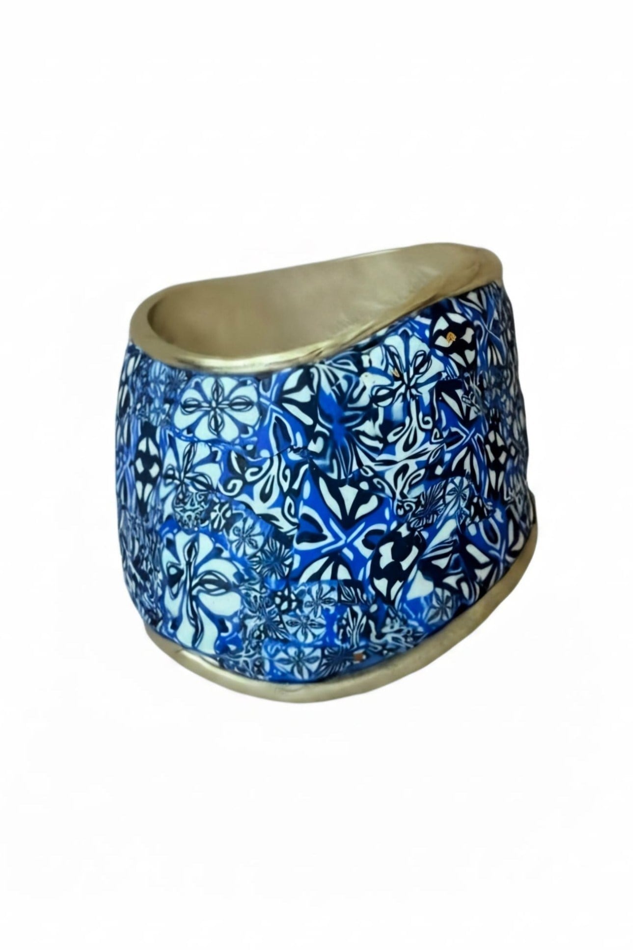 Blue Blank Kelepçe Bileklik