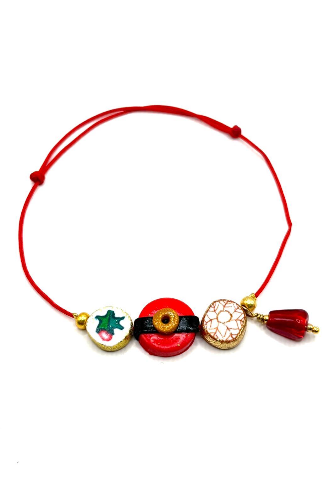 Millefiori İnce Yılbaşı Bileklik