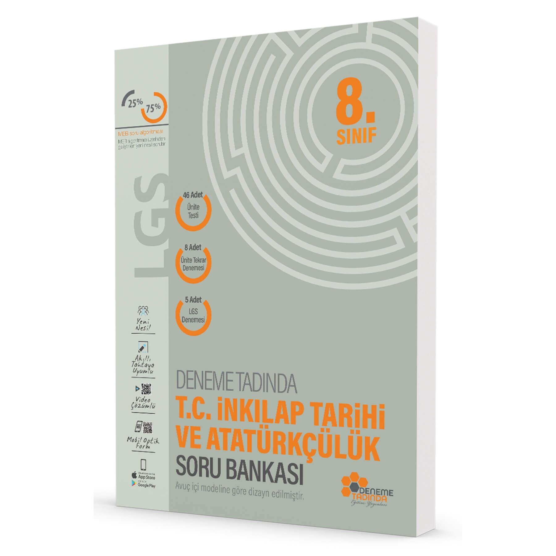 08.SINIF T.C. İNKILAP TAR.VE ATATÜRK. SORU BANKASI