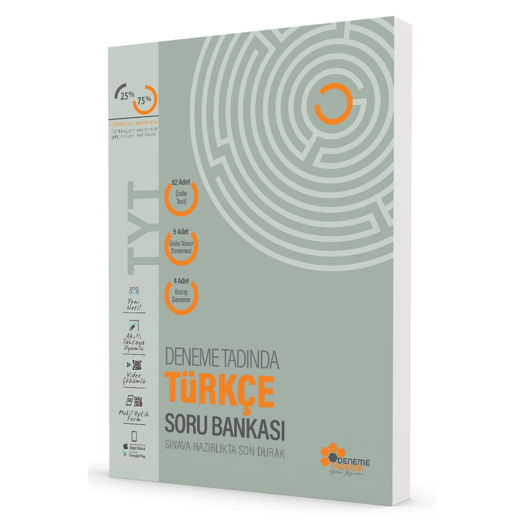12.Sınıf Türkçe (TYT-AYT) Soru Bankası Kitabı