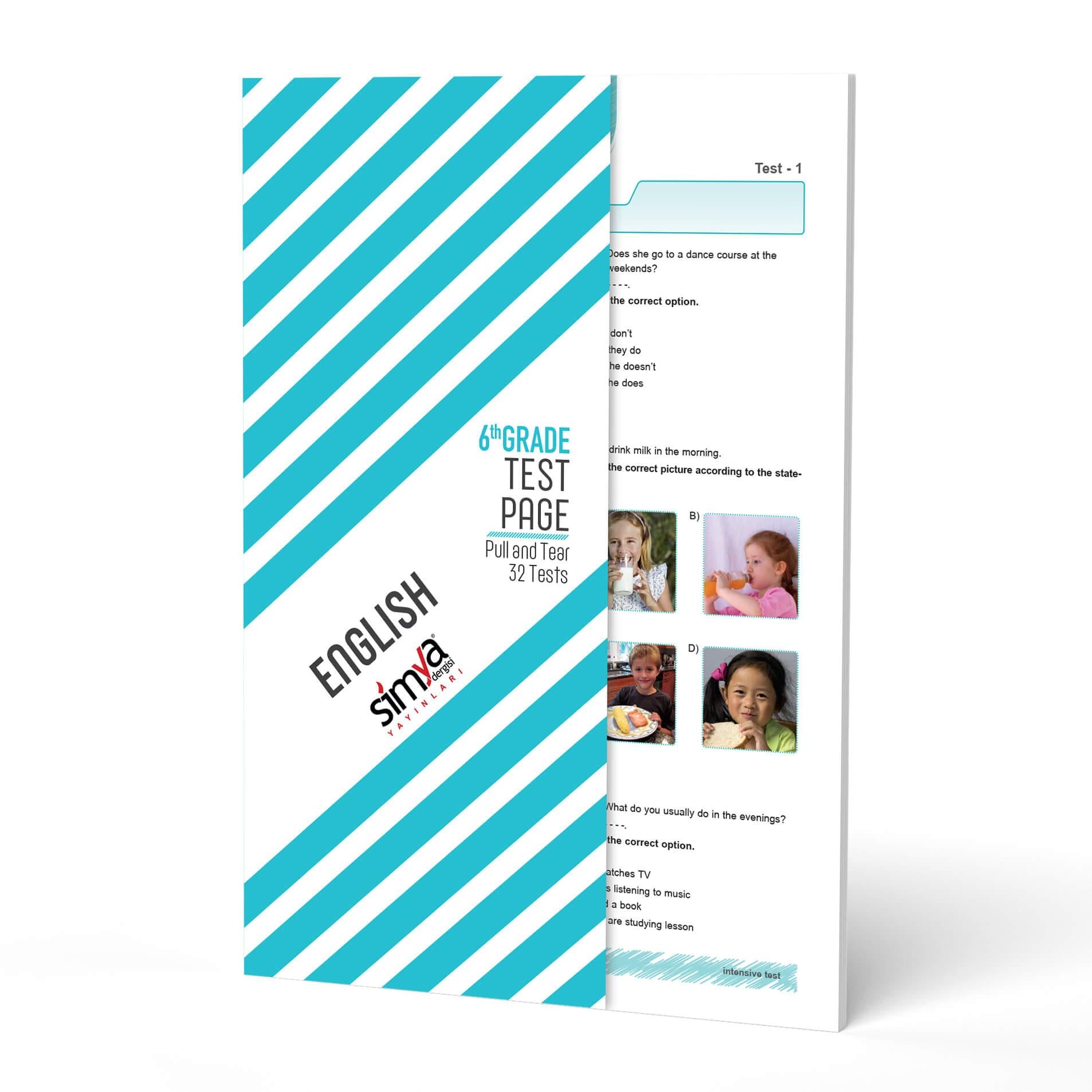 6.Sınıf İngilizce Çek Kopar Test