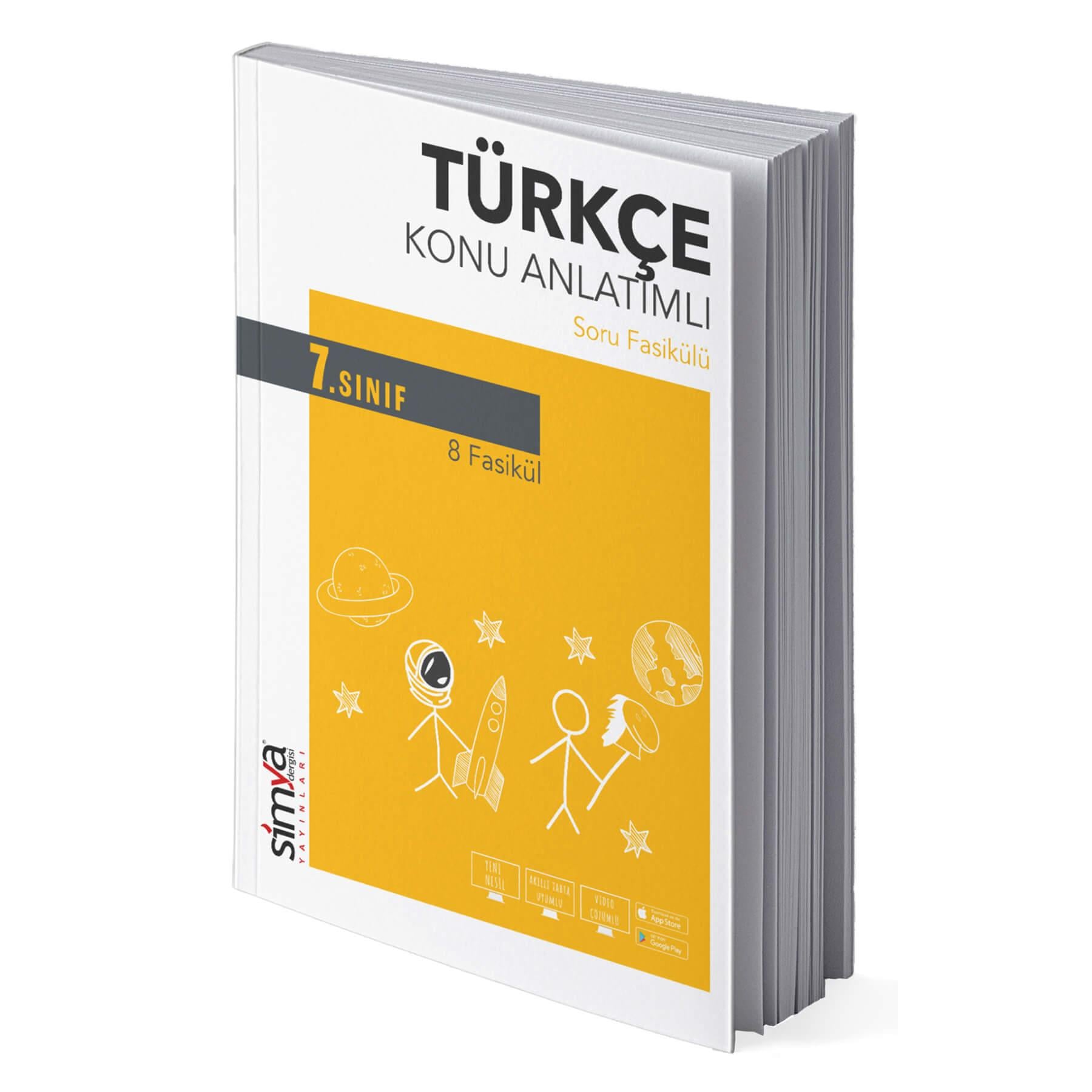 7.Sınıf Türkçe Konu Anlatımlı Soru Fasikülü