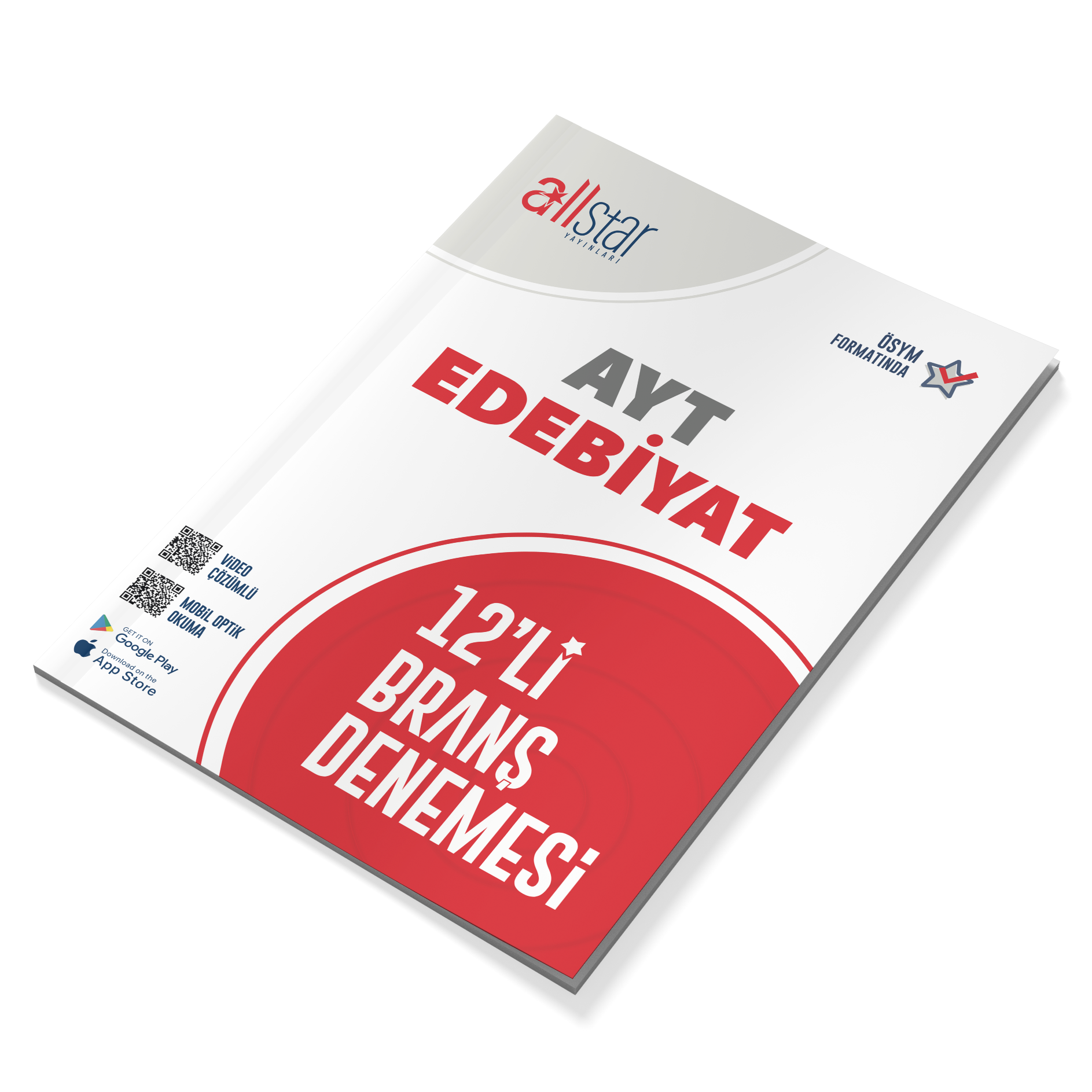 Allstar Yayınları 12. Sınıf AYT 12'li Branş Denemesi Edebiyat