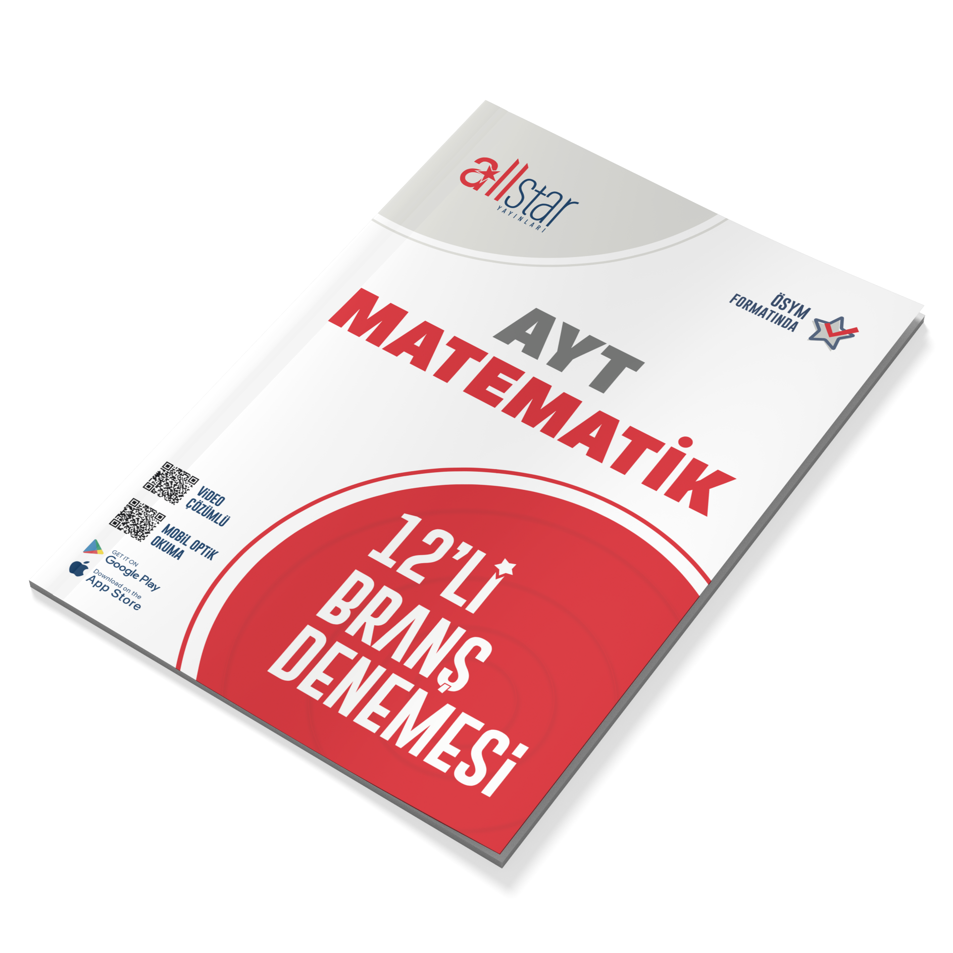 Allstar Yayınları 12. Sınıf AYT 12'li Branş Denemesi Matematik