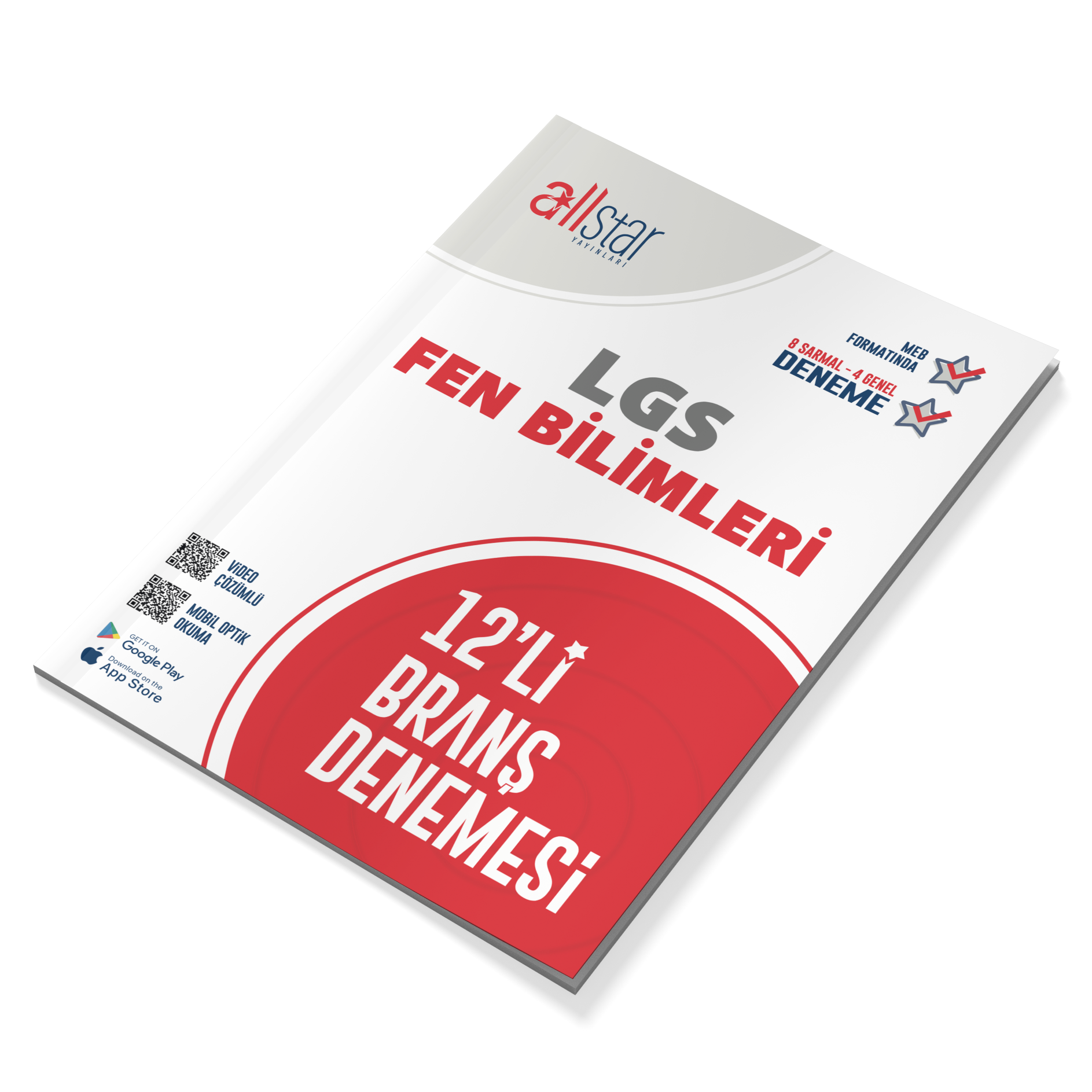 Allstar Yayınları 8. Sınıf Fen Bilimleri 12'li Branş Denemesi