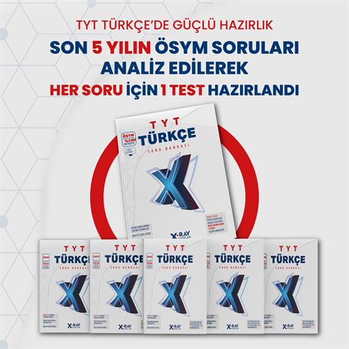 X-Ray Yayınları 12. Sınıf TYT Türkçe Soru Bankası | ÖSYM Formatında