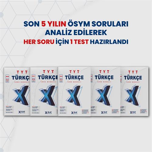 X-Ray Yayınları 12. Sınıf TYT Türkçe Soru Bankası | ÖSYM Formatında