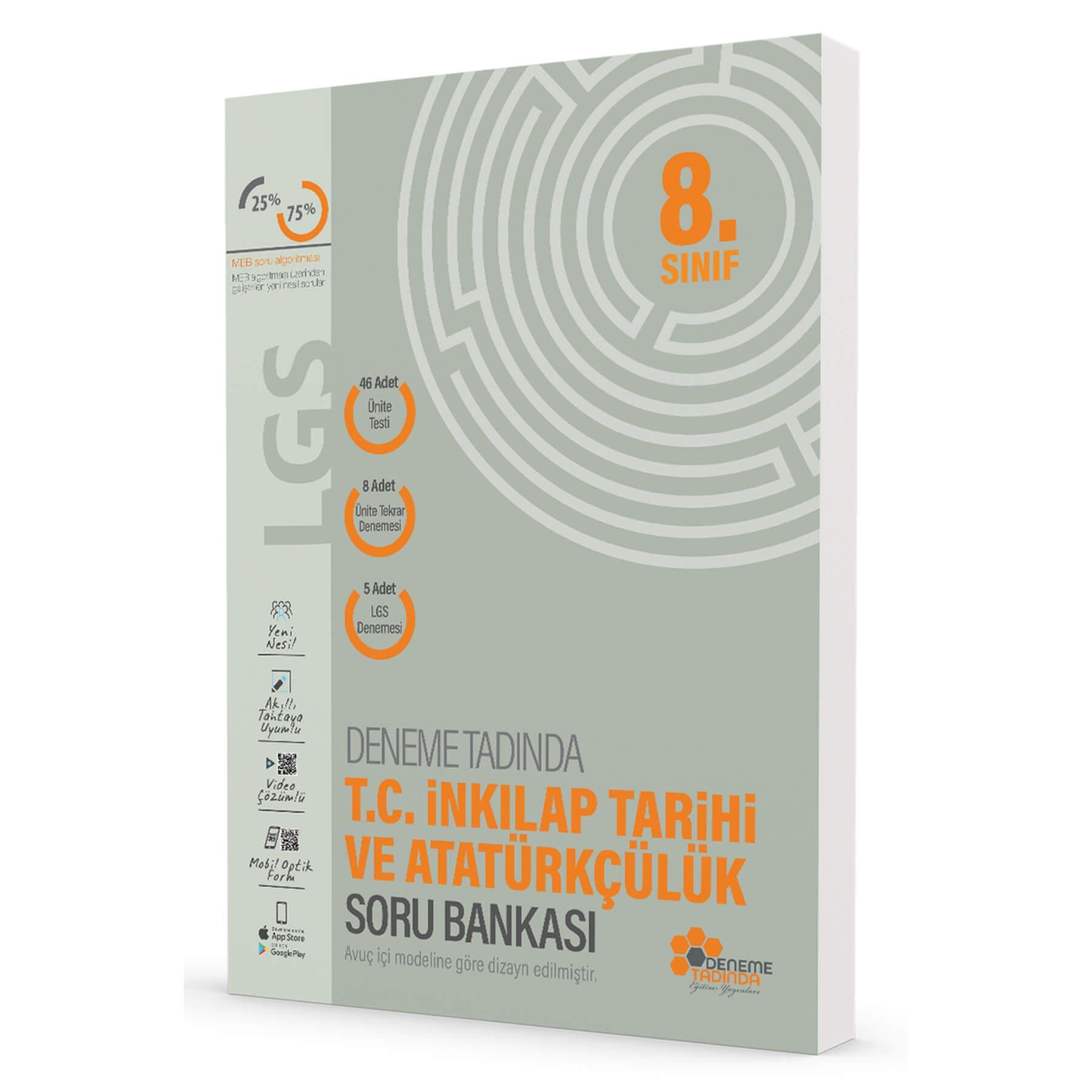 08.SINIF T.C. İNKILAP TAR.VE ATATÜRK. SORU BANKASI