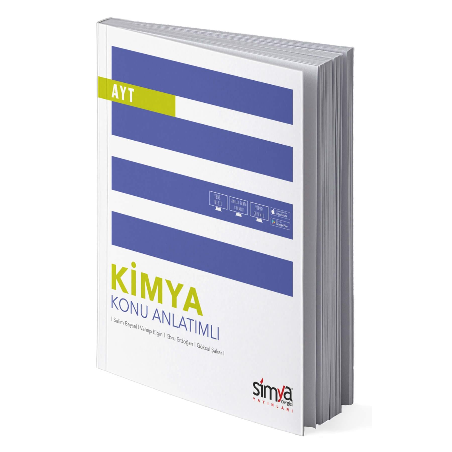 12.Sınıf Kimya AYT Konu Anlatımlı Kitabı