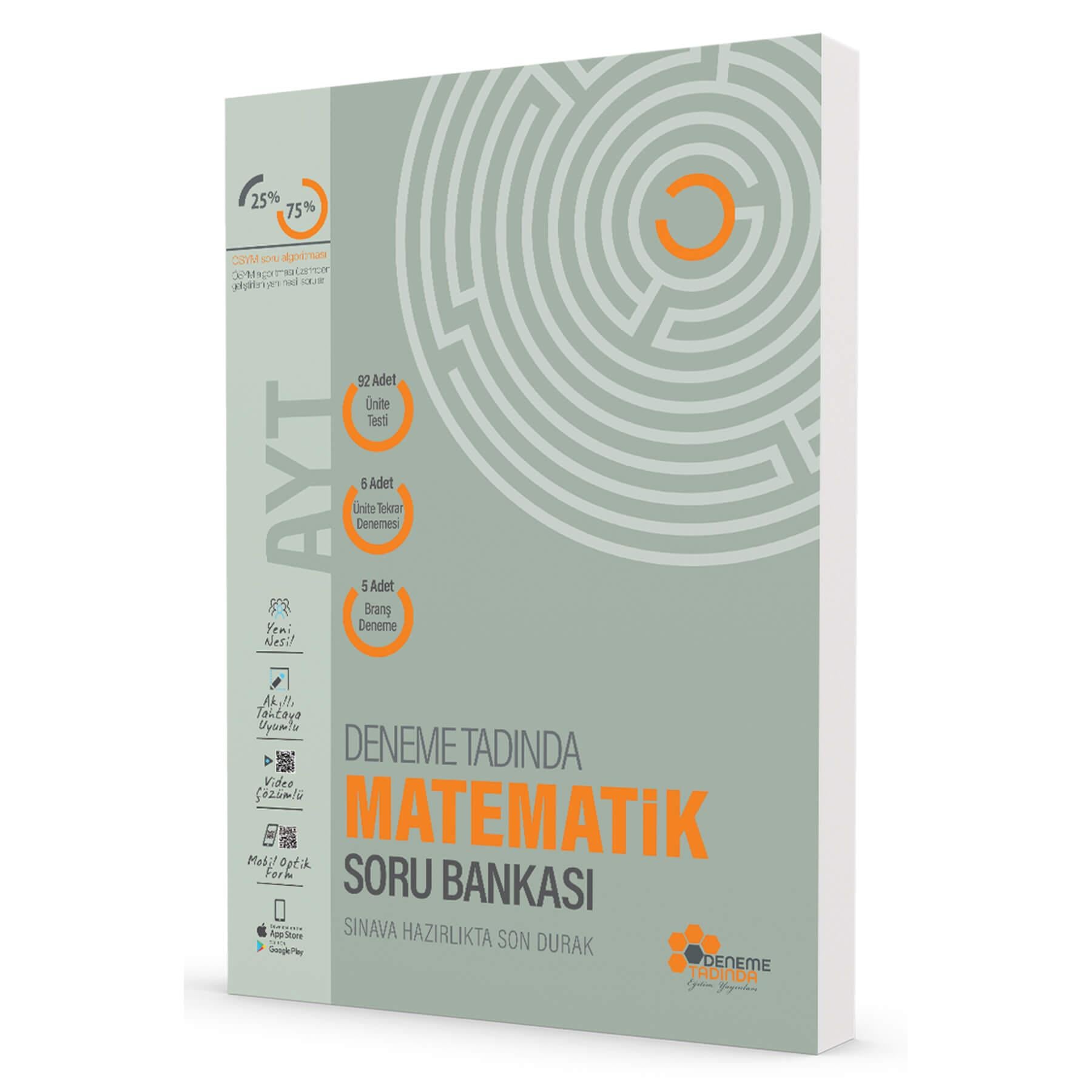 12.Sınıf Matematik (AYT) Soru Bankası Kitabı