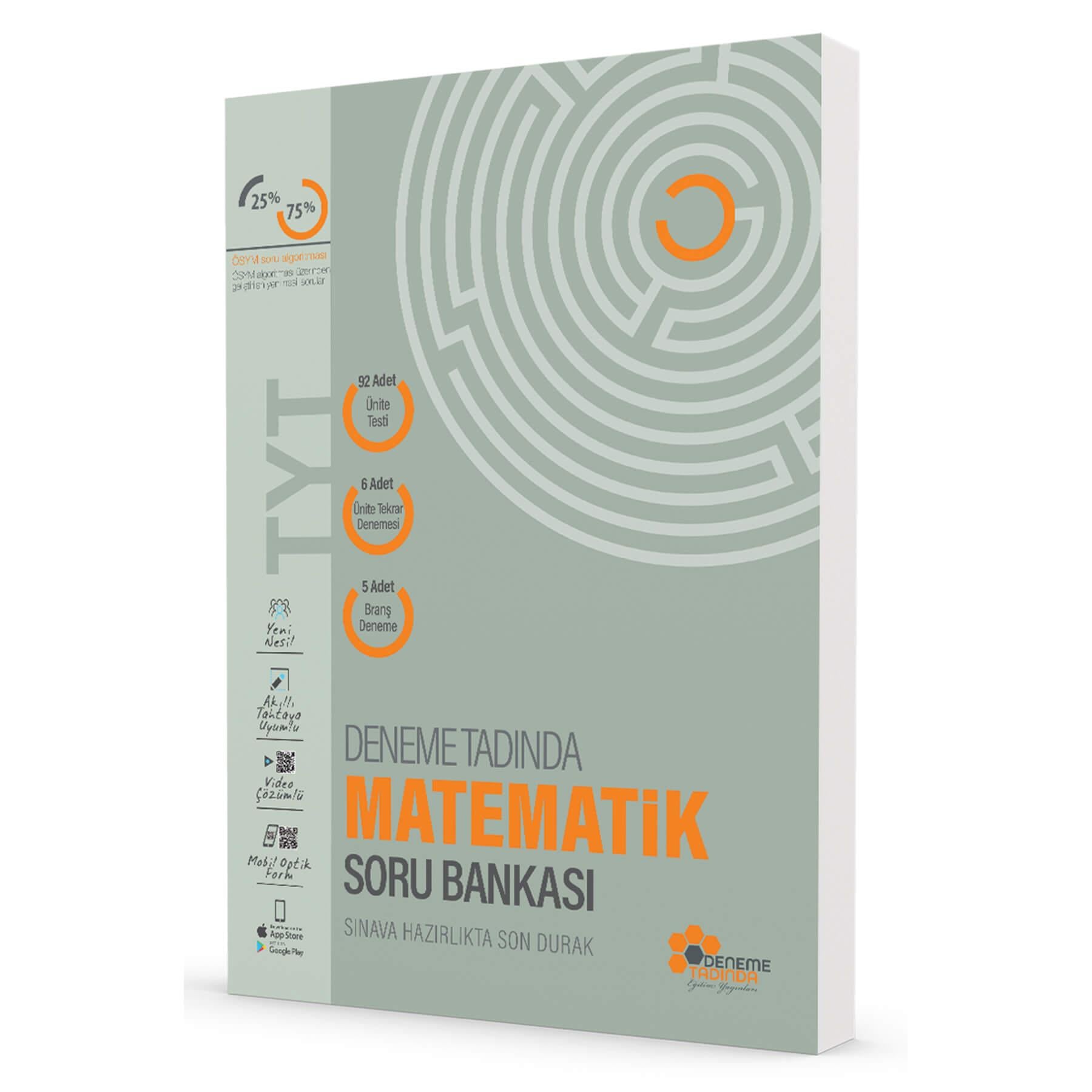 12.Sınıf Matematik (TYT) Soru Bankası Kitabı