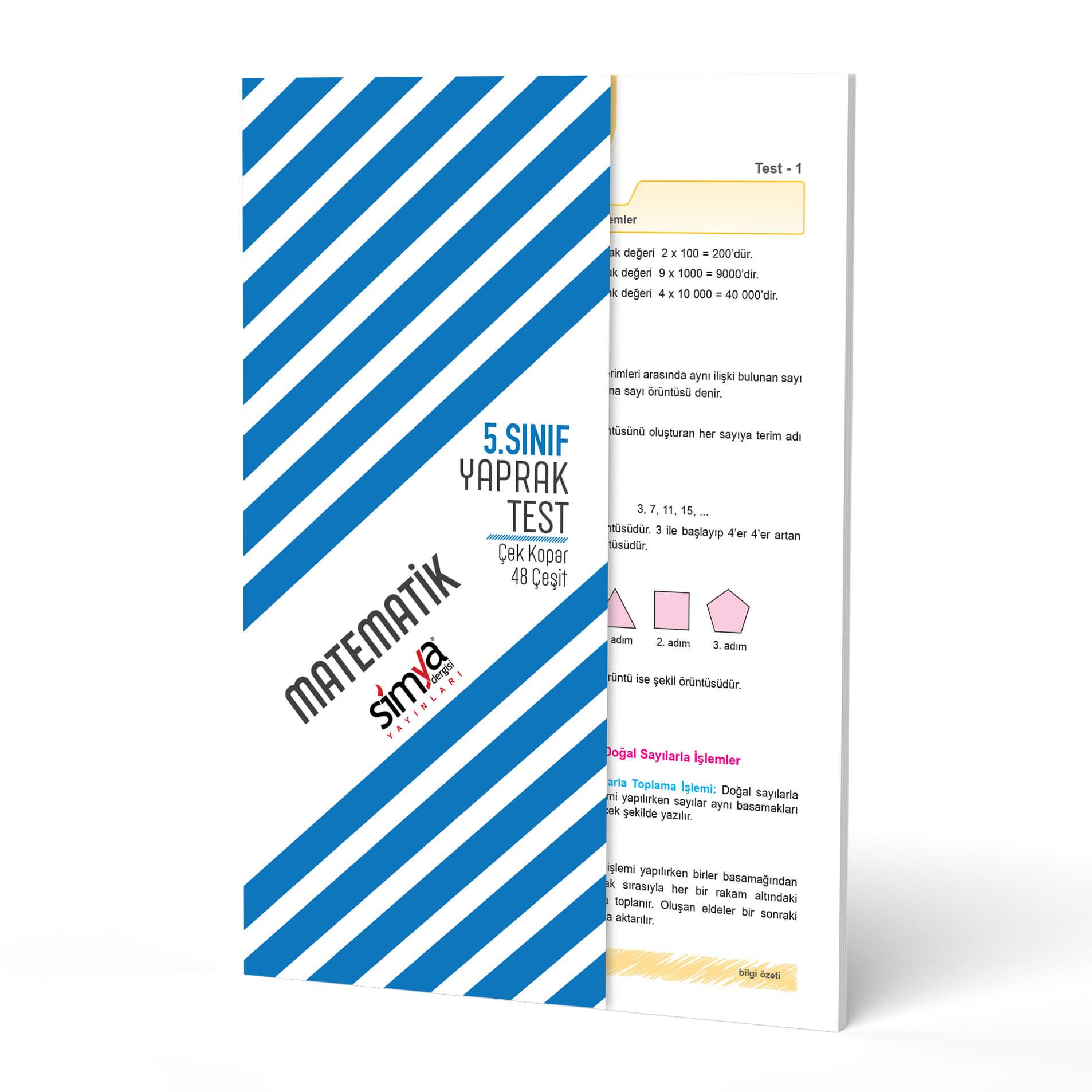 5.Sınıf Matematik Çek Kopar Test