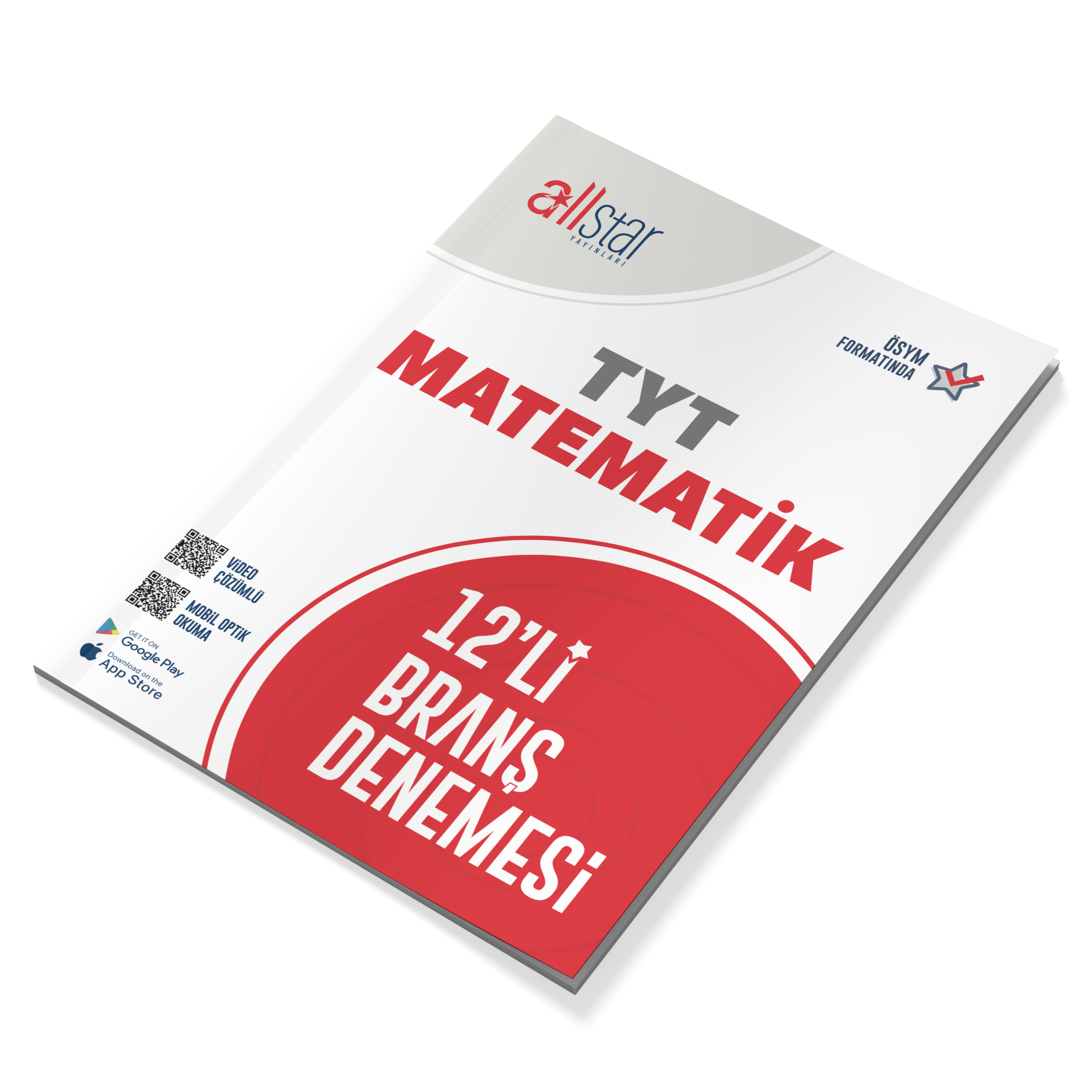 Allstar Yayınları 12. Sınıf TYT 12'li Branş Denemesi Matematik