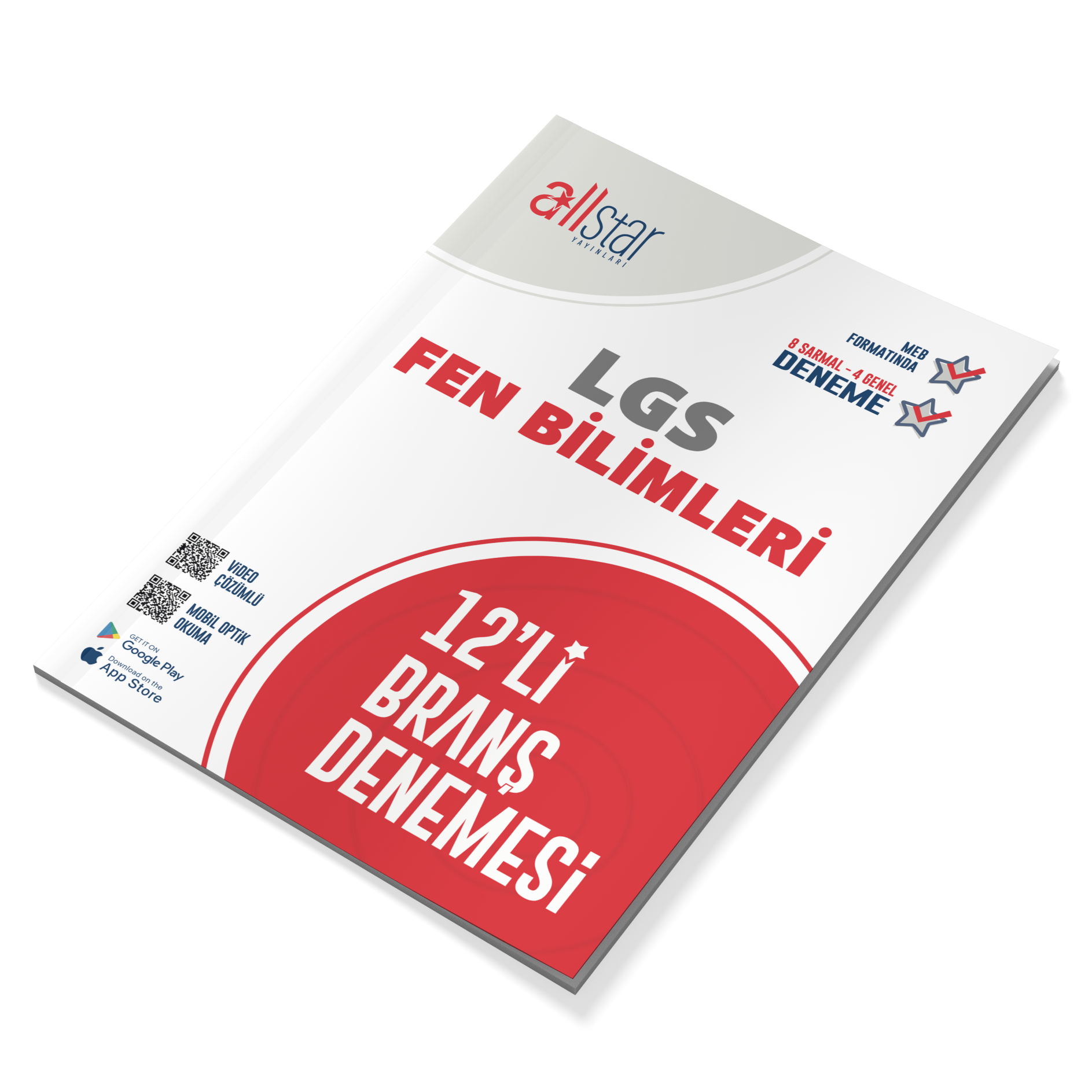 Allstar Yayınları 8. Sınıf Fen Bilimleri 12'li Branş Denemesi