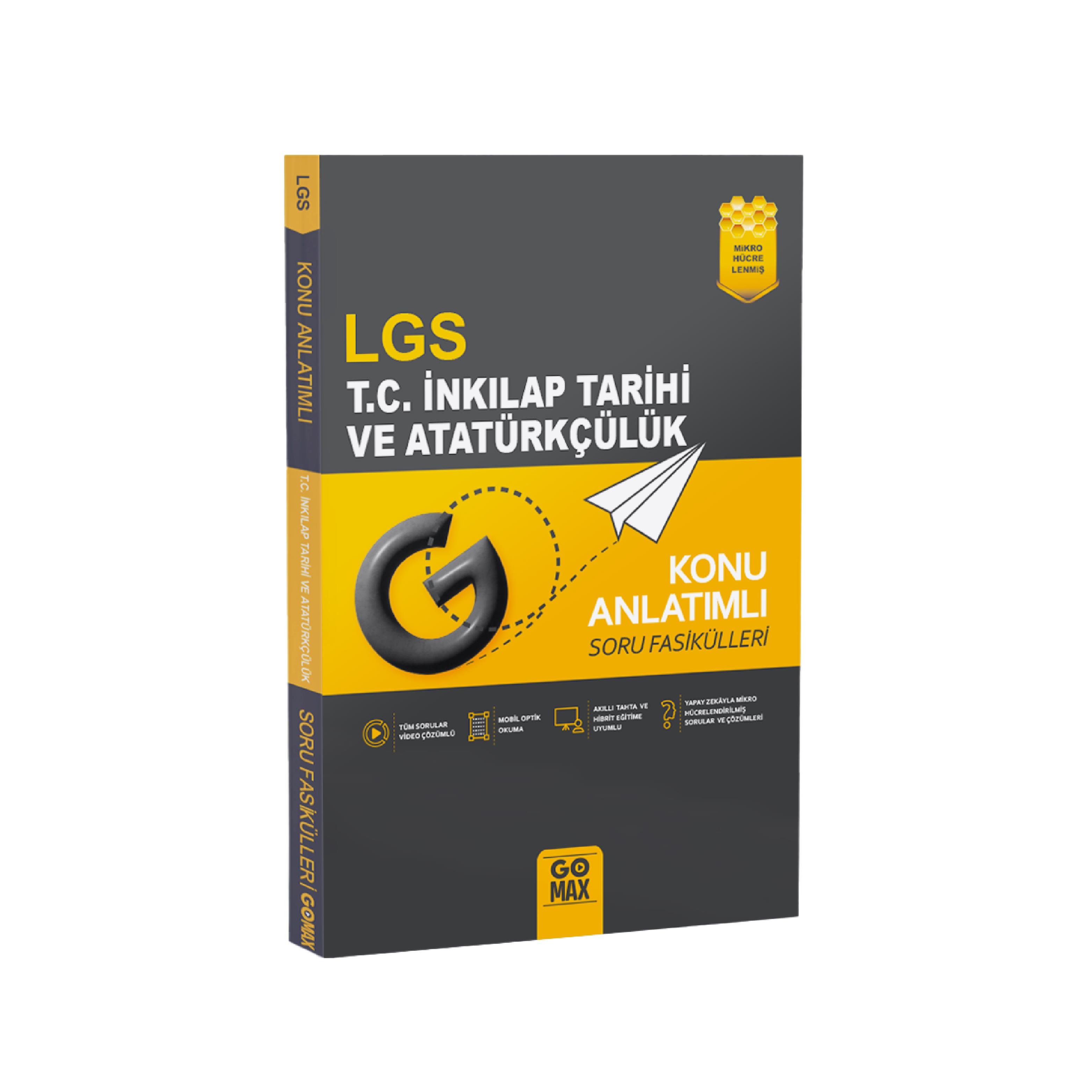 8.Sınıf T.C. İnkılap Tarihi ve Atatürkçülük Öğreten Soru Fasikülü