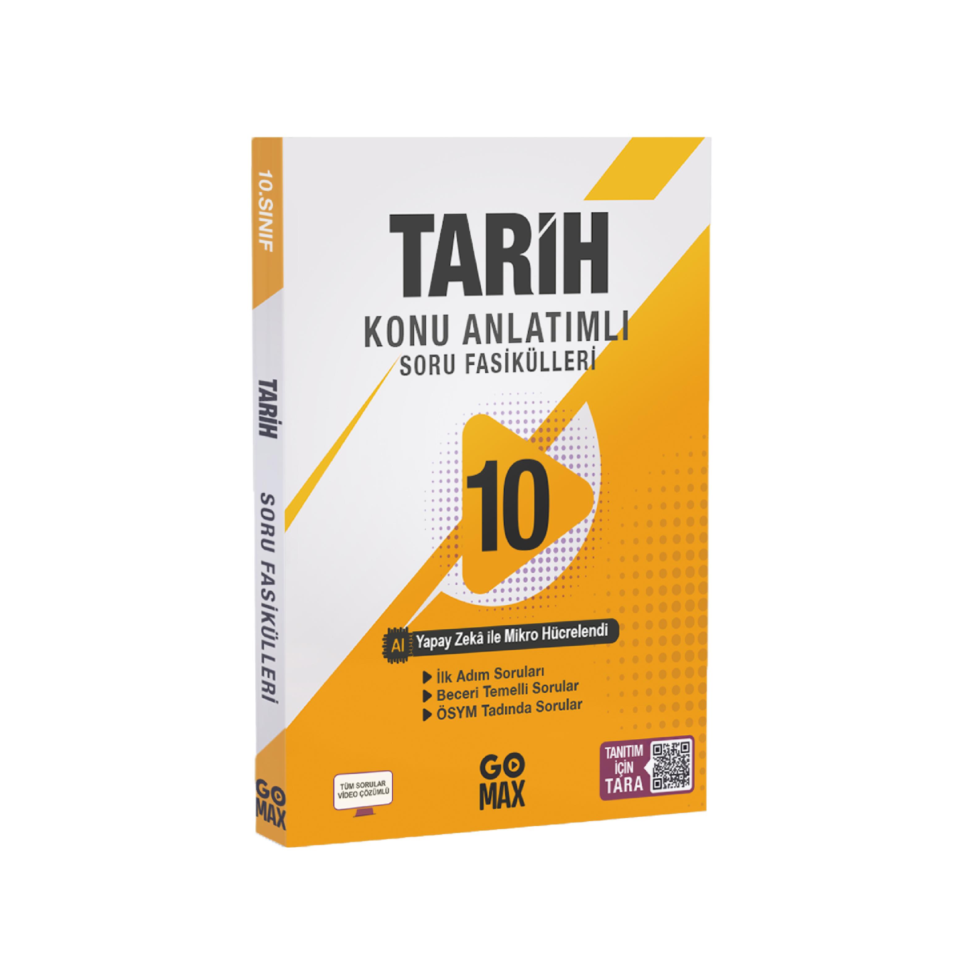 10.Sınıf Tarih Öğreten Soru Fasikülleri