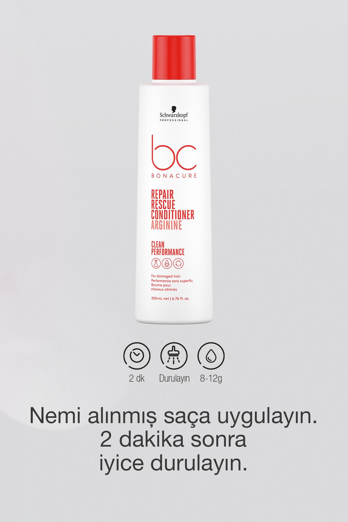 BC Clean Acil Kurtarma Saç Kremi 200ml