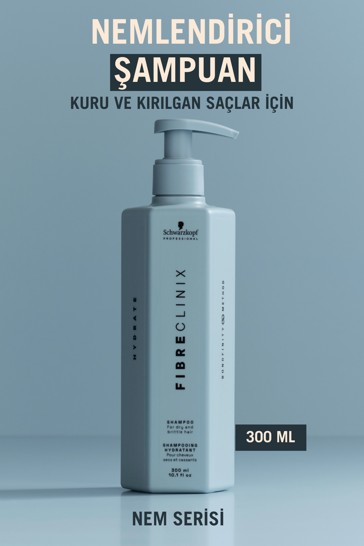 Fibre Clinix Nemlendirici Şampuan 300ml
