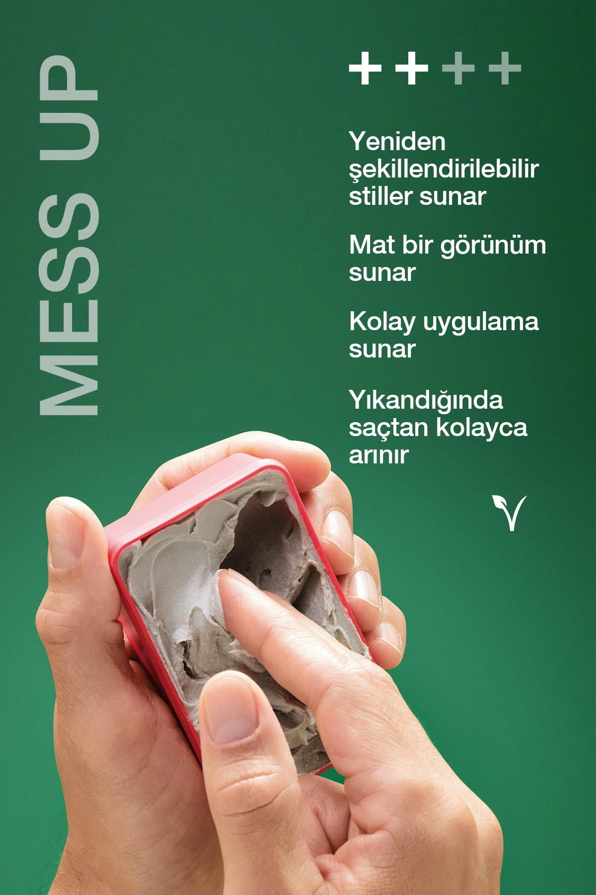 Mess Up Mat Şekillendirici Gum Macun 100ml