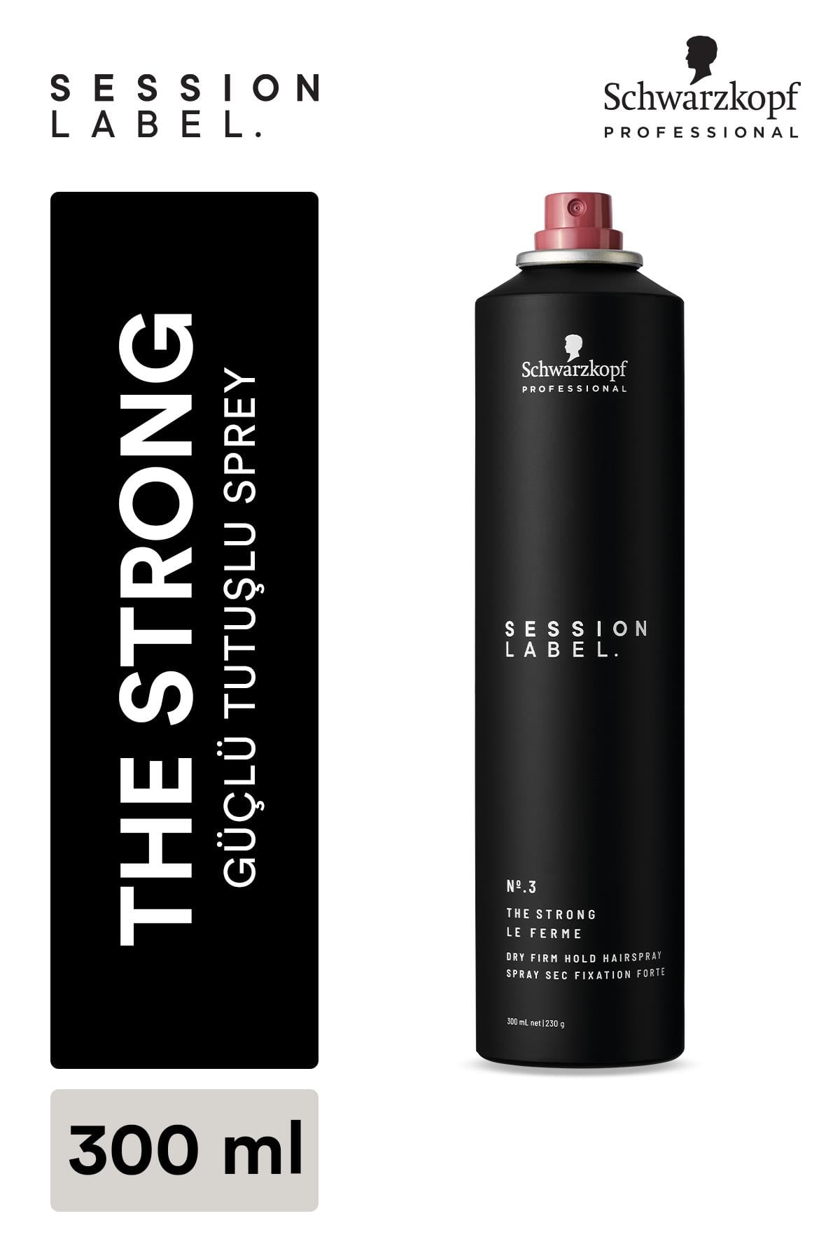 Session Label The Strong Sert Tutuşlu Sprey 300ml
