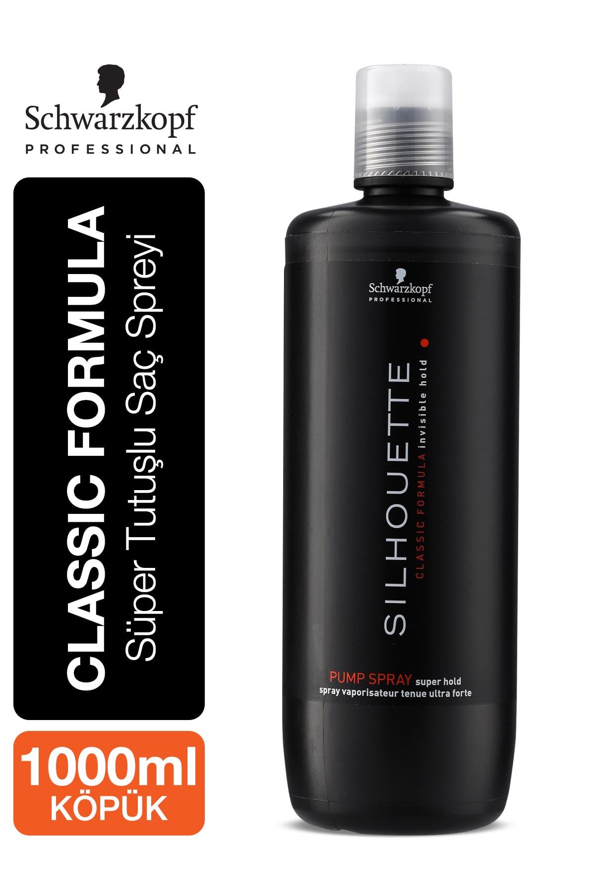 Silhouette Pump Sprey Super Hold 1000ml