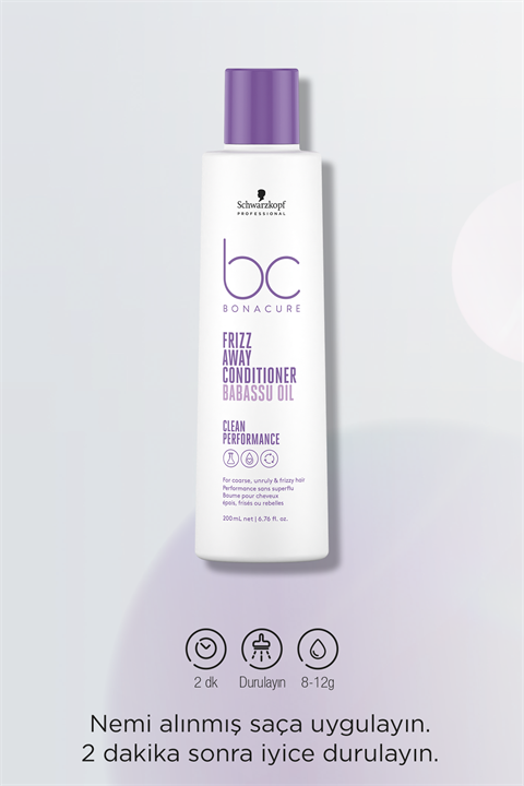 BC Clean Elektriklenme Karşıtı Saç Kremi 200ml