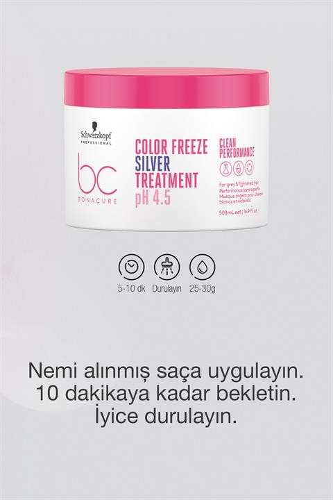 BC Clean Renk Koruyucu Gümüş Kür 500ml
