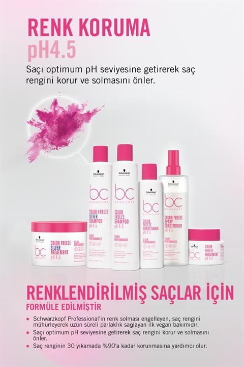 BC Clean Renk Koruyucu Gümüş Şampuan 250ml