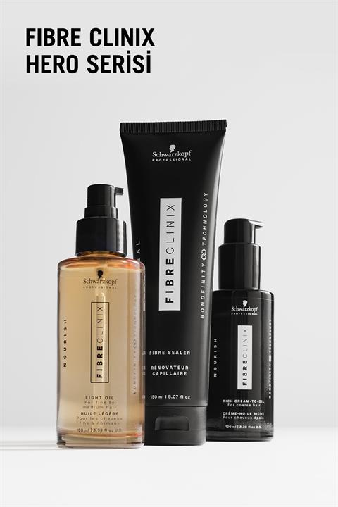 Fibre Clinix Bağ Güçlendirici Yağ - Kalın Telli Saçlar İçin 100ml