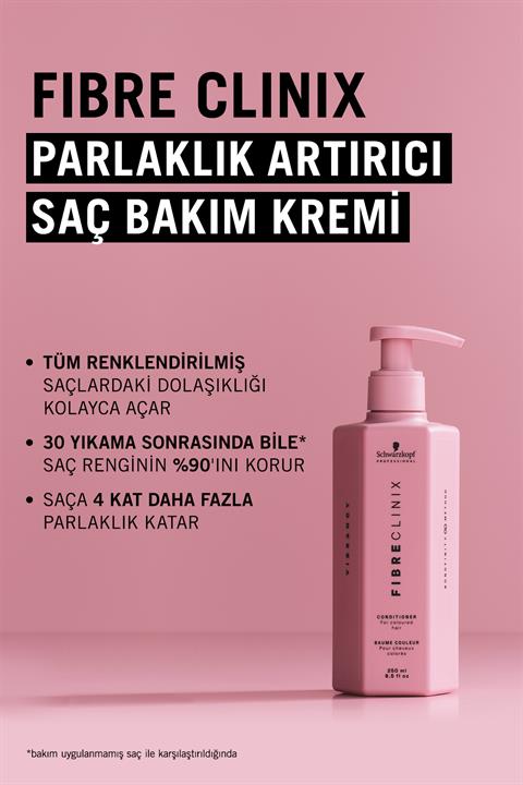 Fibre Clinix Parlaklık Artırıcı Saç Bakım Kremi 250ml