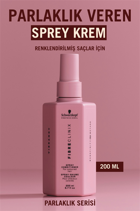 Fibre Clinix Parlaklık Artırıcı Sprey Krem 200ml