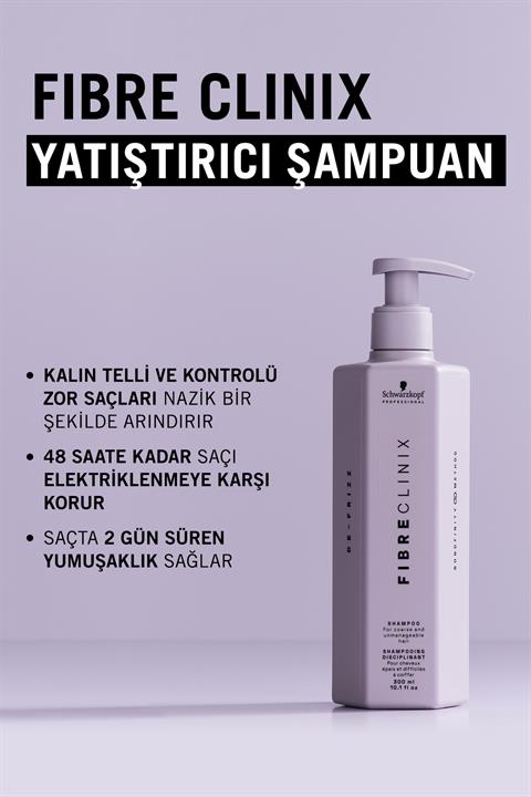 Fibre Clinix Yatıştırıcı Şampuan 300ml