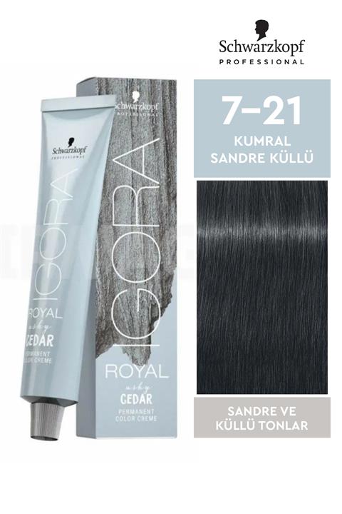 Igora Royal Ashy Cedar 7-21 60ml