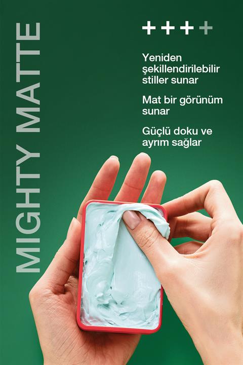 Mighty Matte Tutucu Mat Wax 100ml