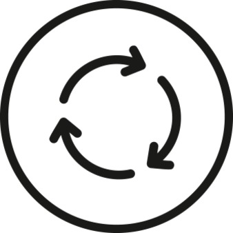 Geri dönüştürülebilir ambalaj ikonu