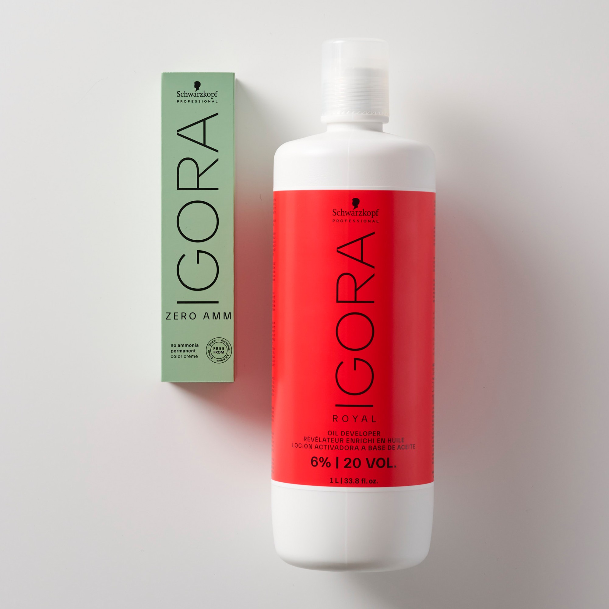 IGORA ZERO AMM ile beyaz saç kapama sonucu