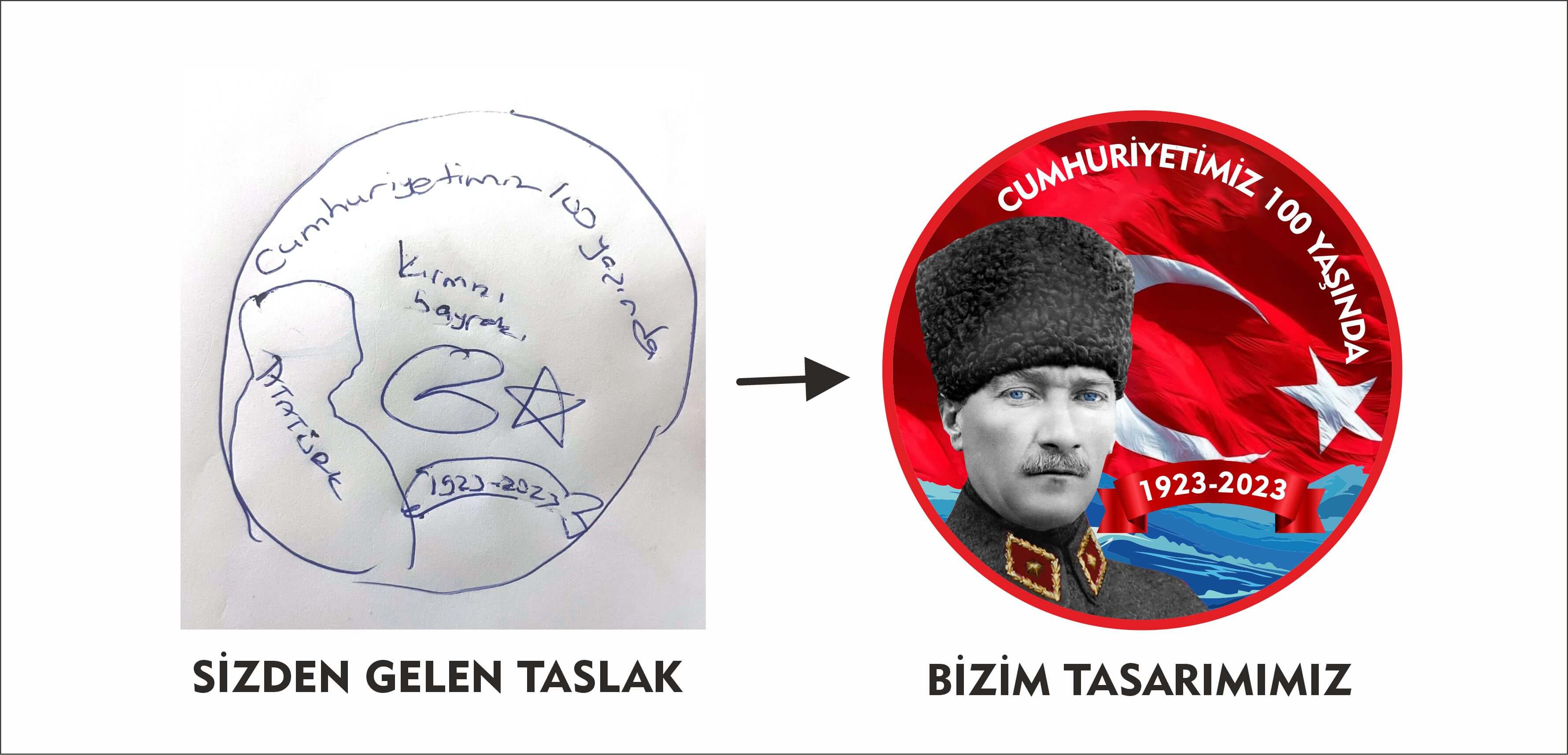 Siz İsteyin Biz 3D Arma Tasarlayalım!