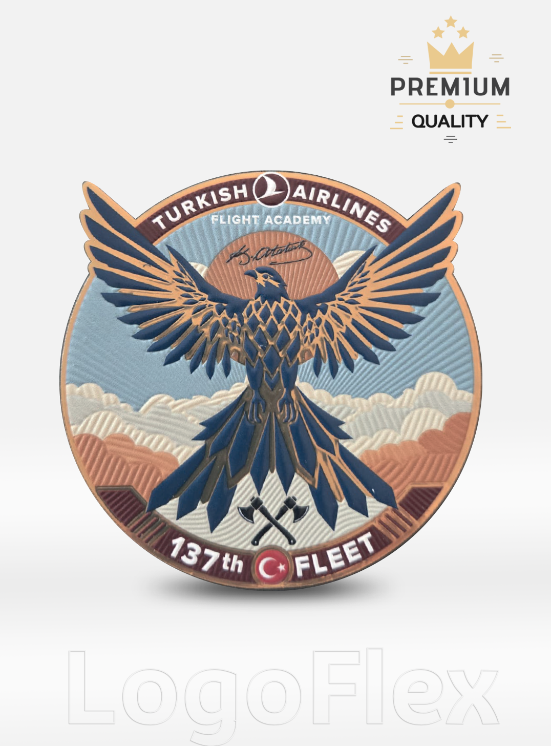 LogoFlex137 th Fleet Flight Academy Peç TPULF80032