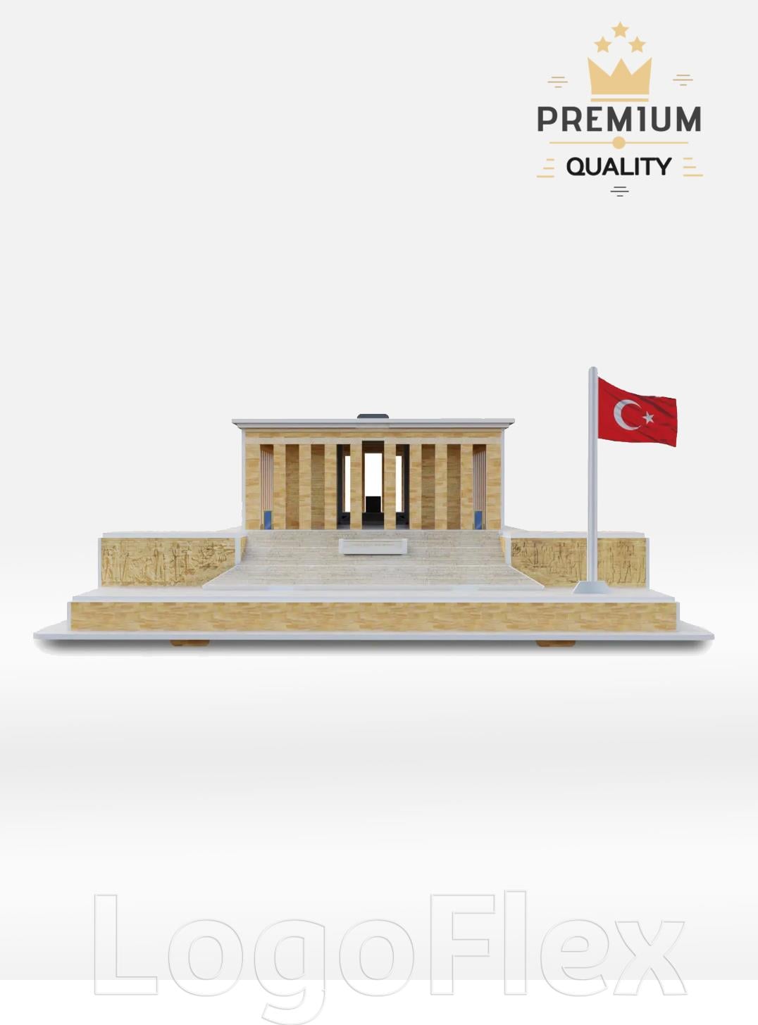 Anıtkabir 3D Puzzle 22 Parça