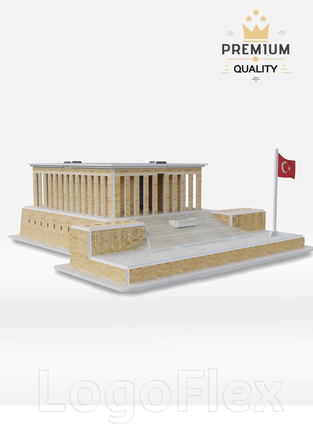 Anıtkabir 3D Puzzle 22 Parça