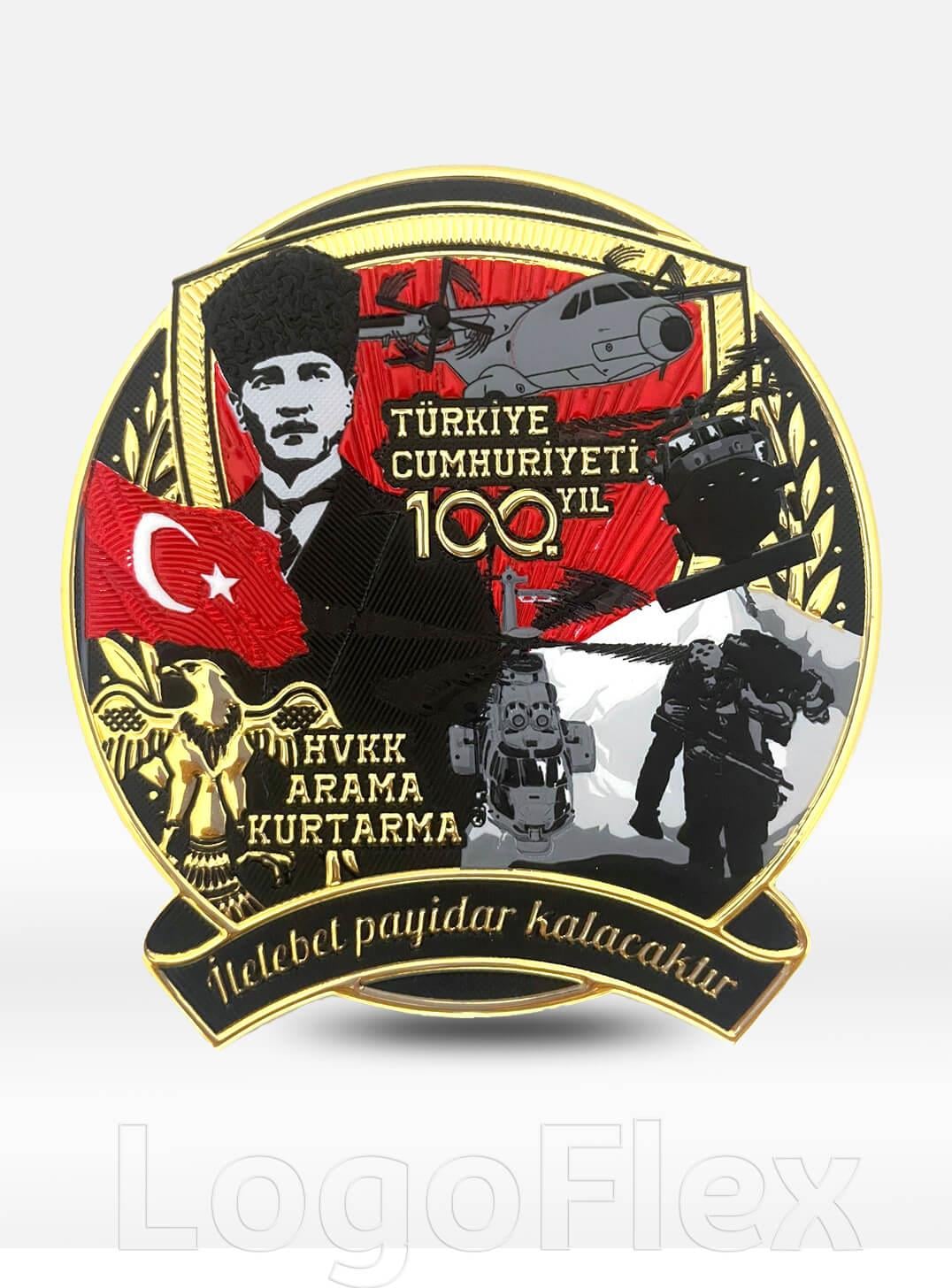 LogoFlexHVKK Arama Kurtarma - 100. Yıl TPU PeçLF0160