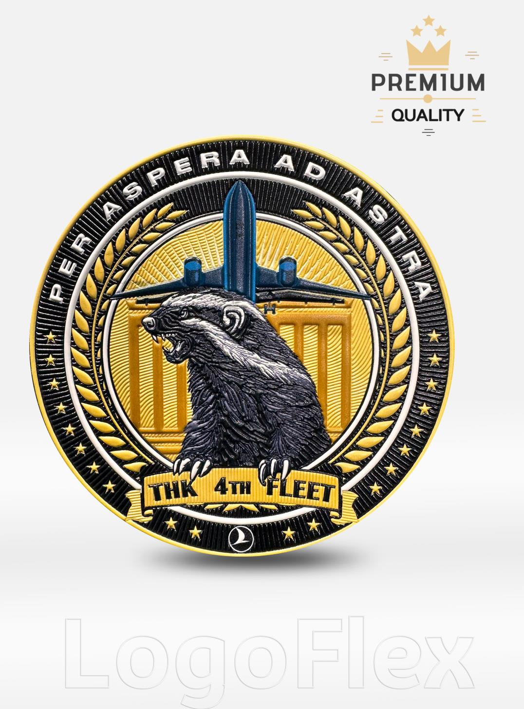 LogoFlexTHK 4TH FLEET Per Aspera Ad Astra Peç TPULF0987