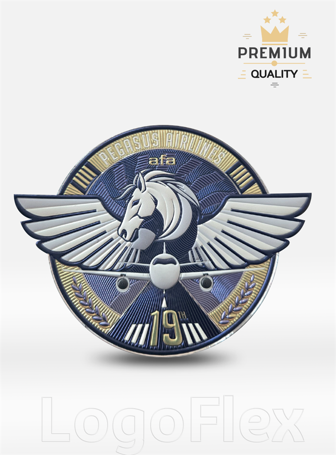LogoFlex19th  Afa Pegasus Airlines Peç TPULF80026