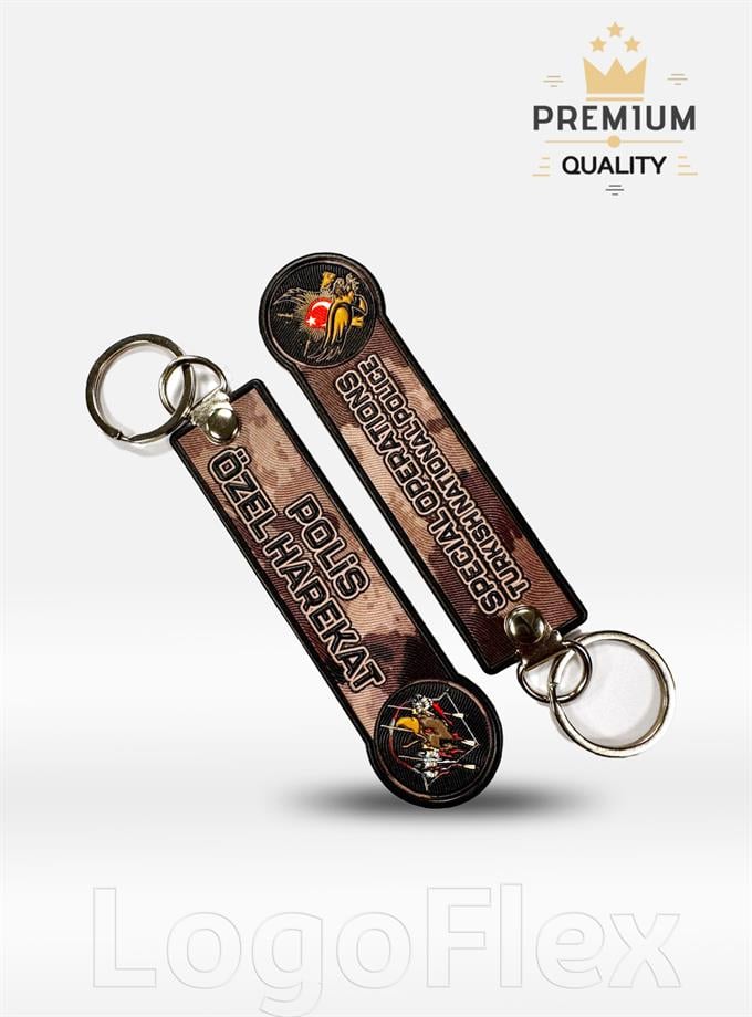 LogoFlexPolis Özel Harekat Anahtarlık TPU------