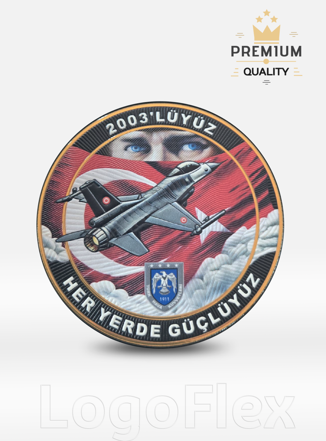 LogoFlex2003'lüyüz Her Yerde Güçlüyüz Peç TPULF80035