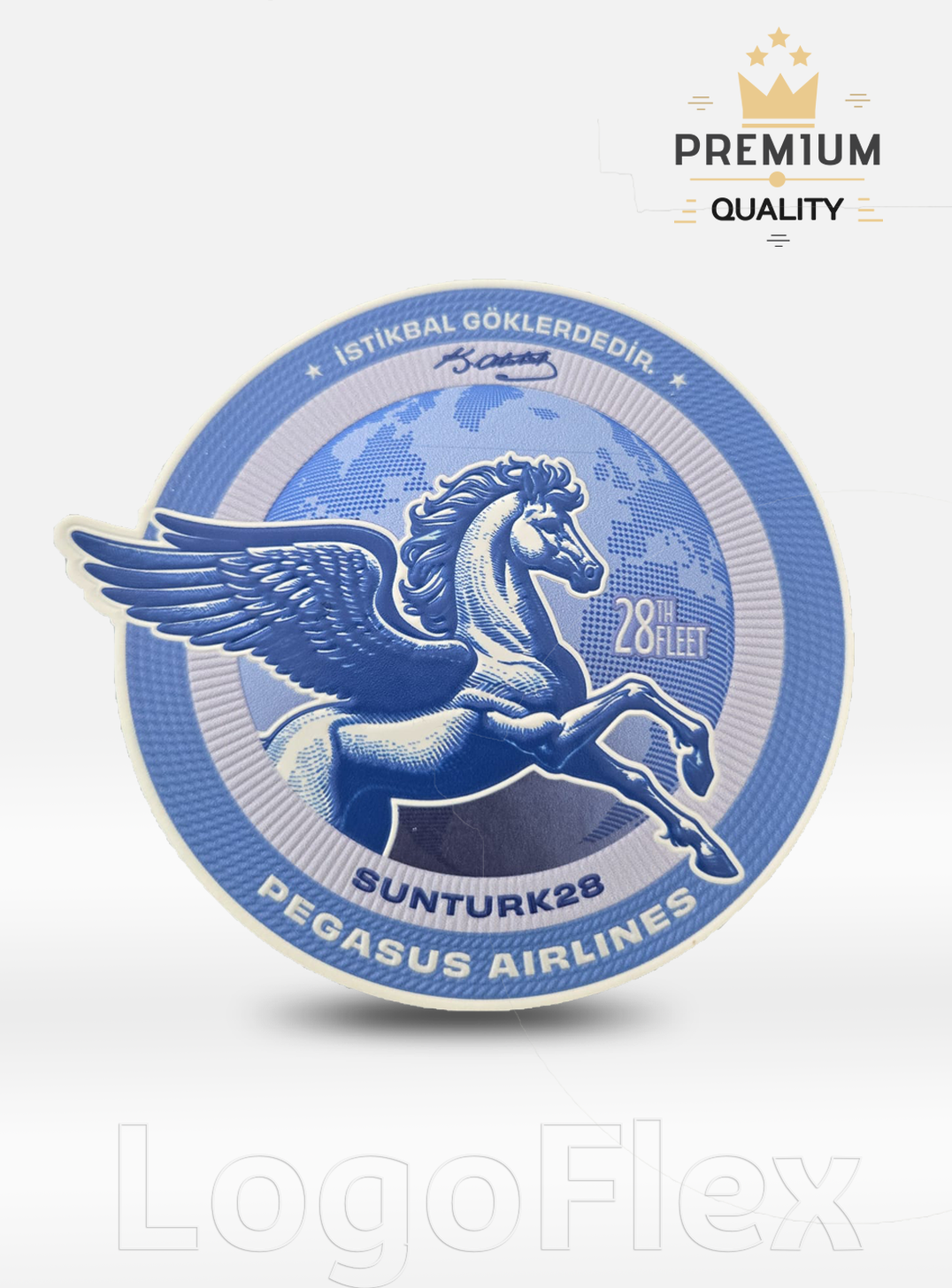 LogoFlex28th Fleet Pegasus Airlines Peç TPULF80039