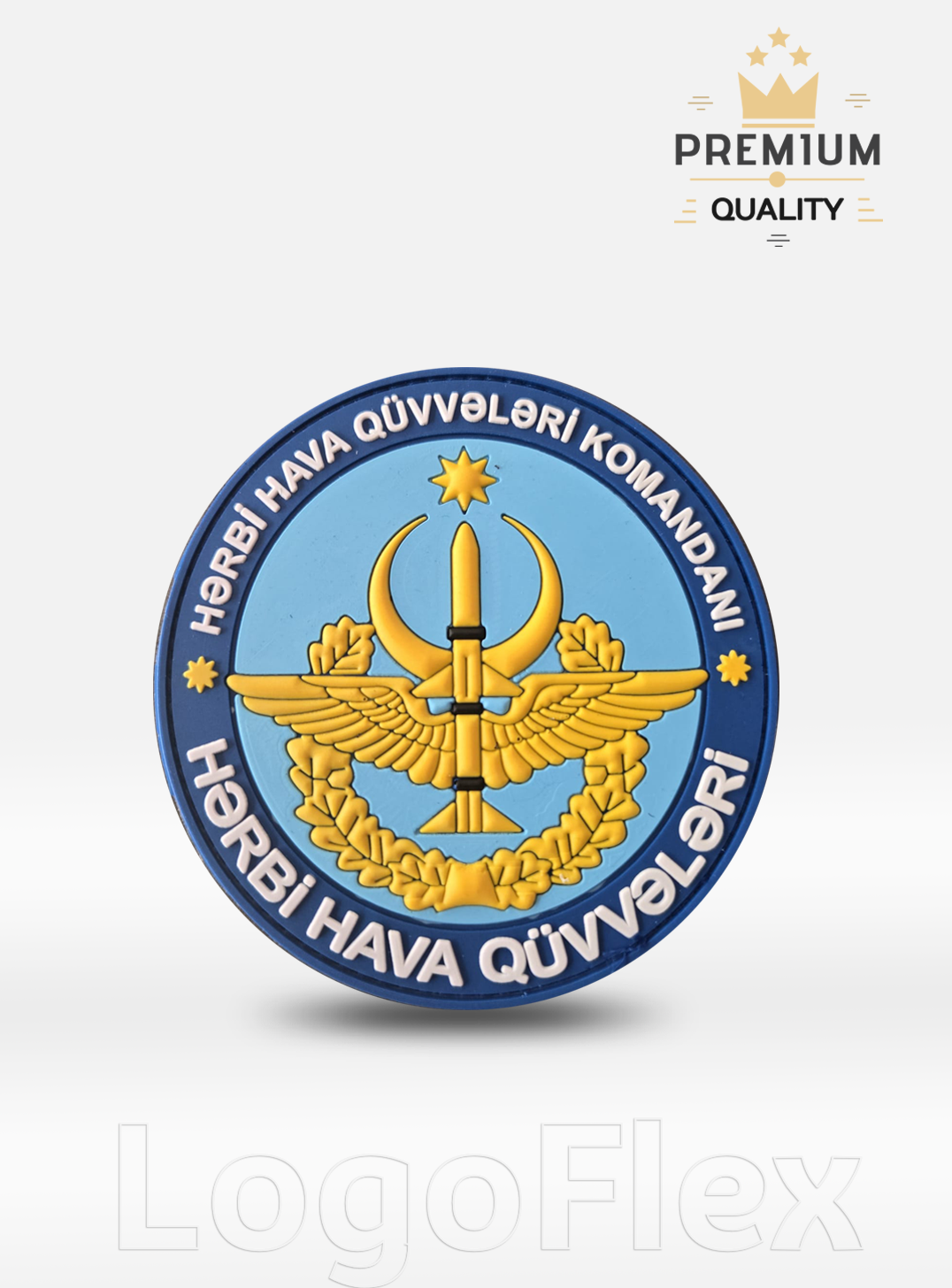 LogoFlexAzerbaycan Hava Kuvvetleri PVCLF000008