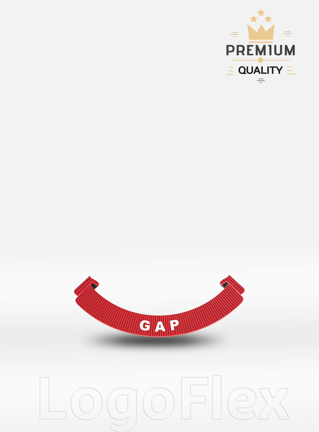 LogoFlexGümrük Bölge Yazısı Gap TPU ArmasıLF80020