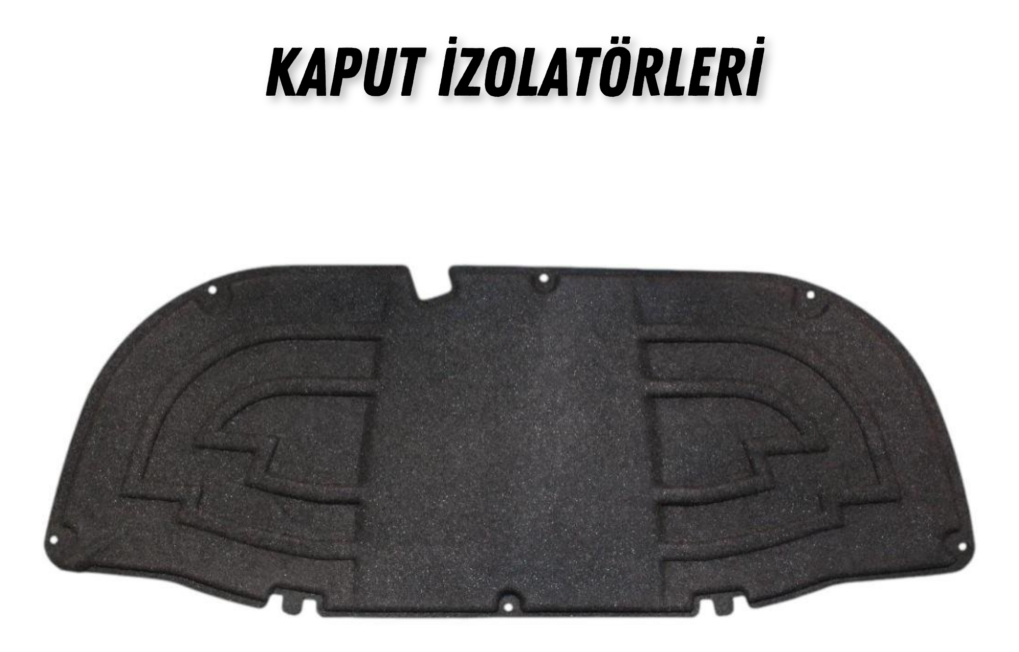 kaput keçesi, kaput izolatörü
