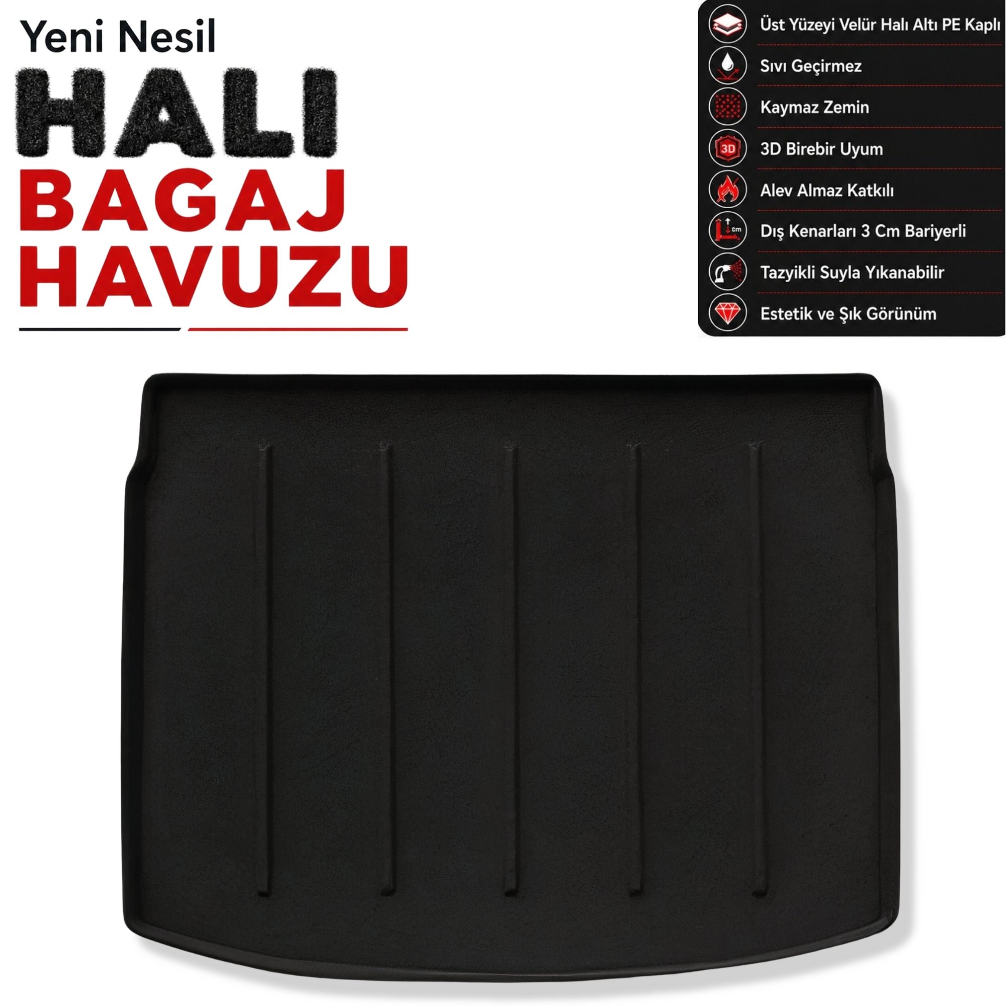 Kia XCeed Halı Bagaj Havuzu (2020-2025 Arası)